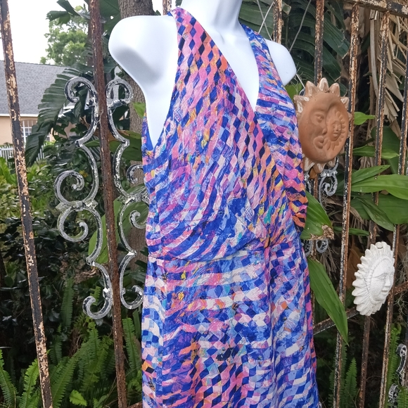 Be by Cheetah B Maxi dress sz 12 - Picture 3 of 6